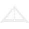 Ekena Millwork Pitch Artisan Architectural Grade PVC Gable Pediment, 72"W x 42"H x 1"P (14/12) GPP072X042X100ART - alternate 5
